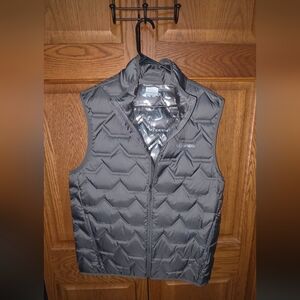Columbia Men's Charcoal Quilted Insulated Vest